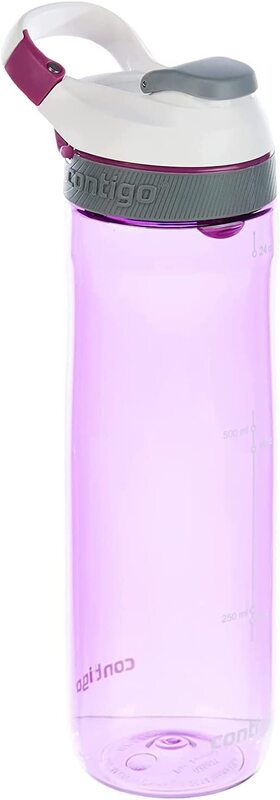 

Contigo 710ml BPA Free Cortland Outdoor Picnic Bottle, 1000-0463, Radiant Orchid/White