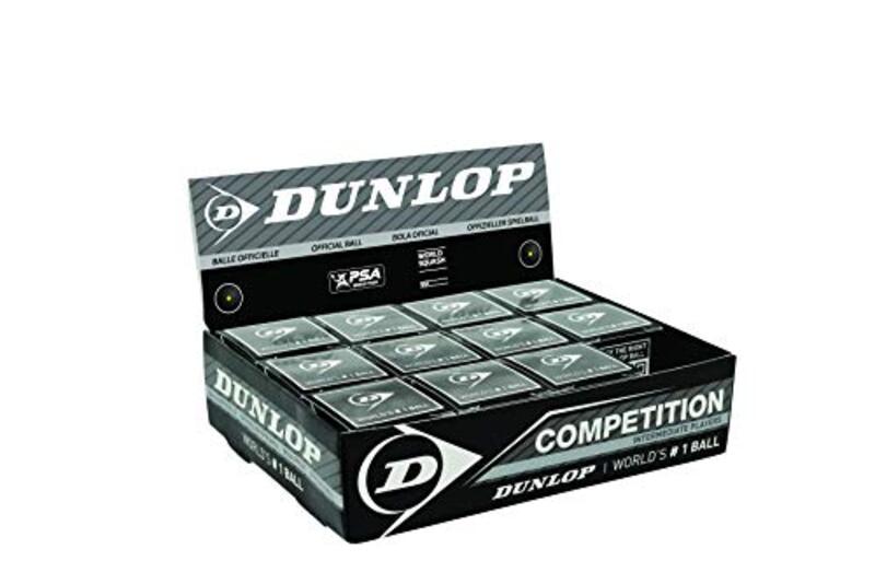 

Dunlop Single Yellow Dot Squash Balls, Multicolour