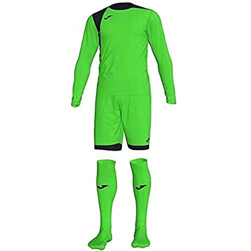

Joma Polyester Zamora IV Goalkeeper Long Sleeve Set for Men, M, Fluor Green