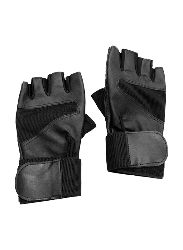 

TA Sports Training Gloves, Medium, Black
