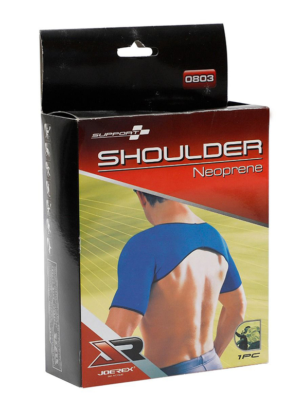 

Joerex Neoprene Shoulder Support, Medium, Blue