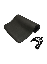 York Fitness Workout and Stretch Exercise Mat, Black