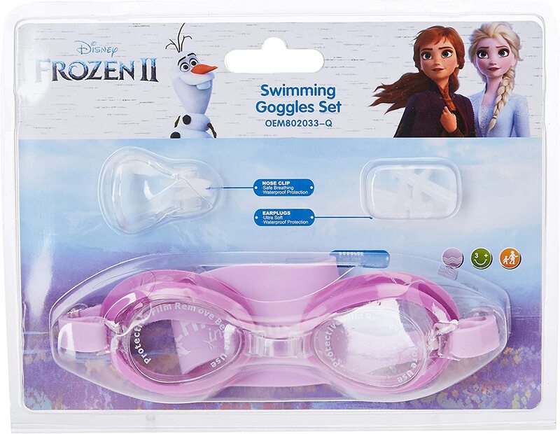 

Mesuca Swimming Goggles Set, Purple