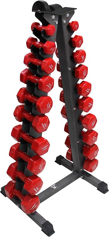 

Ta Sport Leader Sport Dumbbell Set, 1-10KG, Red