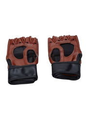 TA Sport Combat Sports 1 Pair Of MMA Training Gloves, Large, Brown/Black