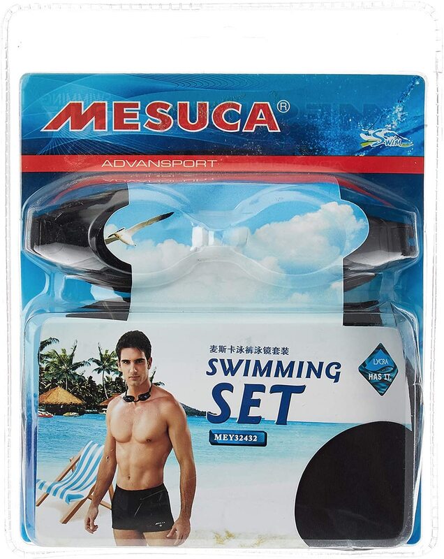 

Mesuca Swimming Pants Set For Men, Mey32432, Black