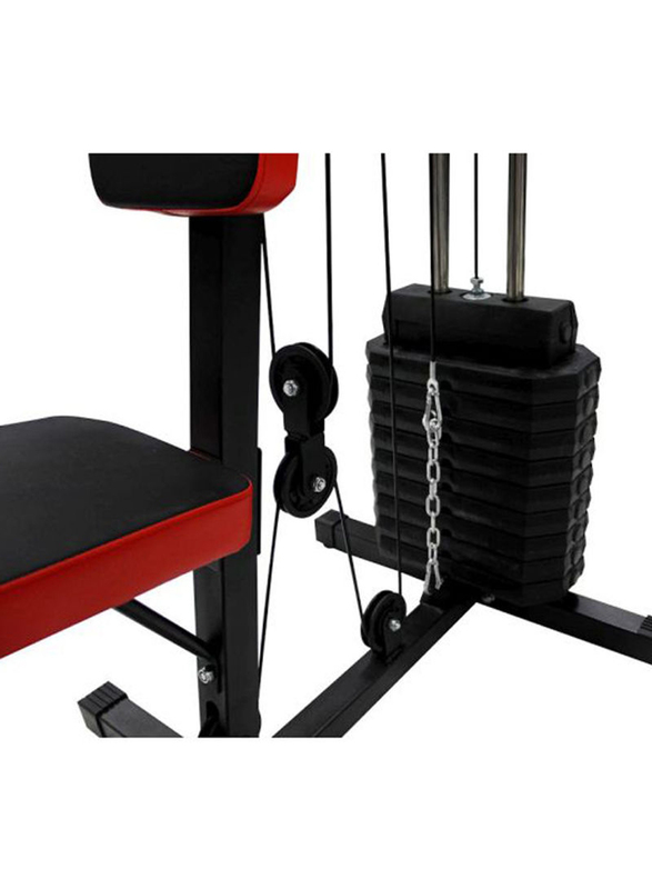 TA Sport One Station Home Gym, Black/Red