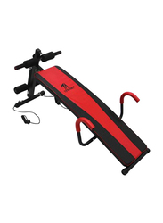 TA Sport Z6413 Sit Up Bench, Black/Red