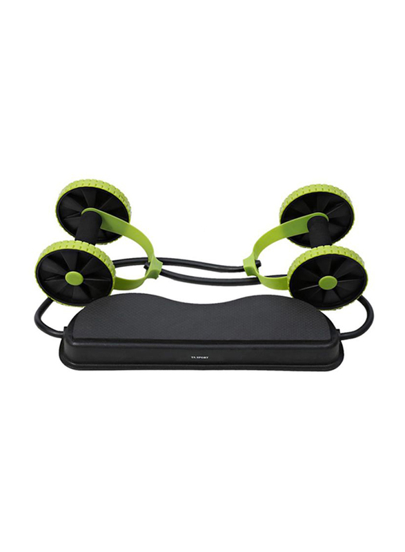 

TA Sport AB Slid Exercise Wheel, Green/Black