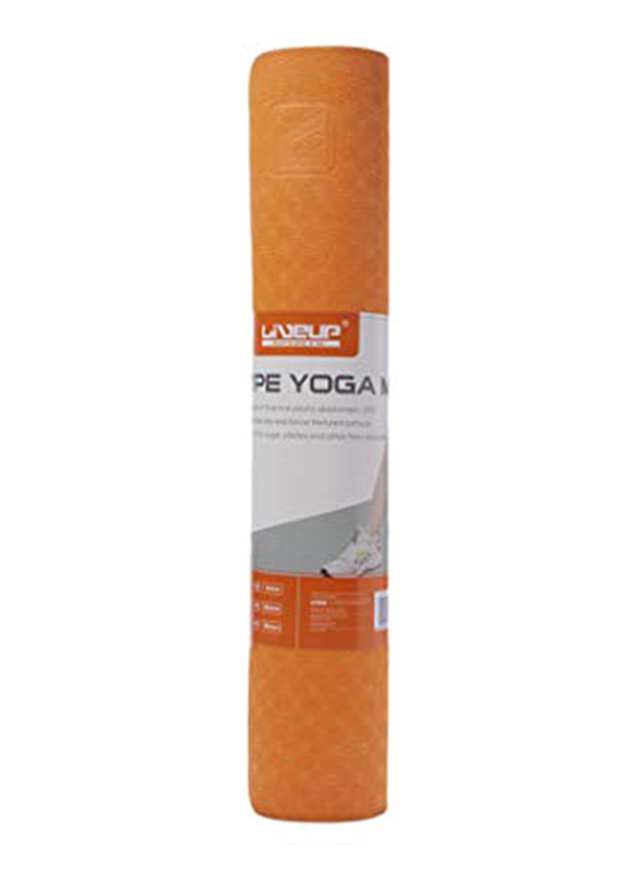 

Liveup Sports LiveUp LS3237 TPE Yoga Mat, 24 inch, Orange