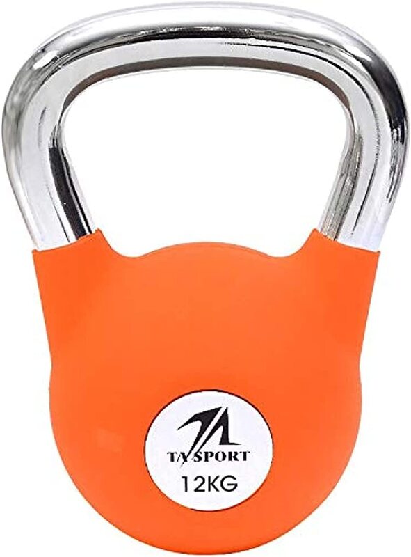 

Ta Sport Rubber Kettlebell, 12KG, Orange