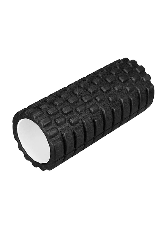 

York Fitness Solid Eva Foam Yoga Roller, Black