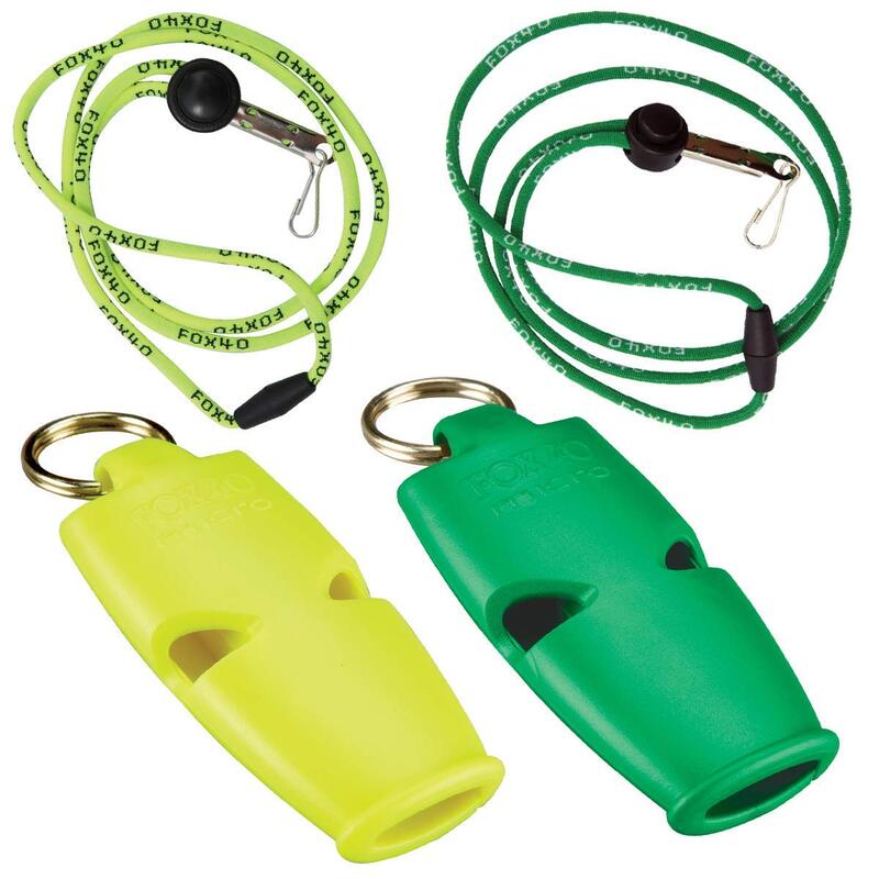 

Fox 40 Micro Safe Cmg Glovegrip Whistle, 9512-1808, 2 Piece, Multicolour
