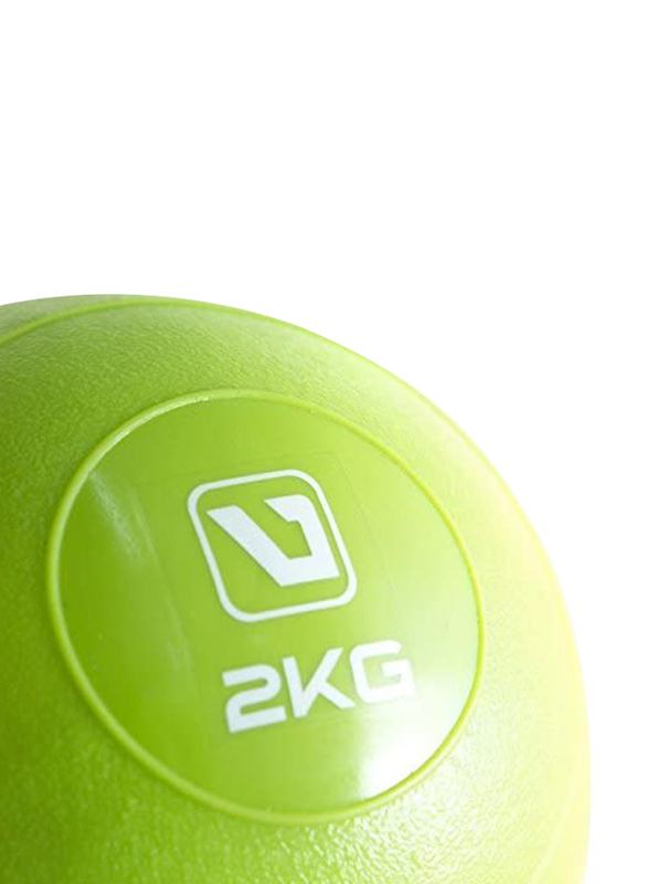 LiveUp Soft Weight Ball, 2KG, Green