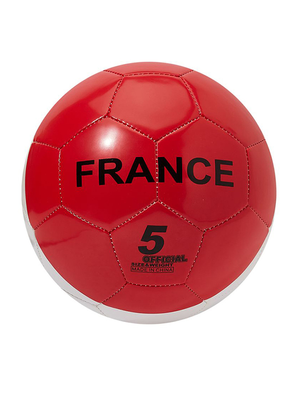 

Joerex Size-5 France Flag Printed Football, Blue/White/Red