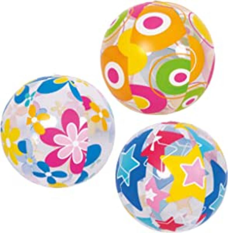 

Jilong Colourful Beach Ball, 3 Pieces, Ages 3+, Multicolour
