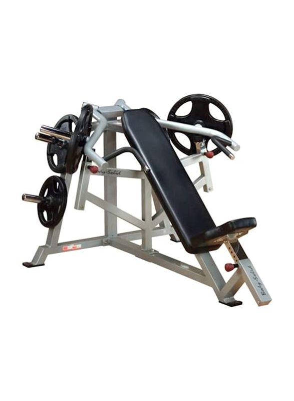 

Body Solid LVIP Leverage Incline Press, Grey/Black