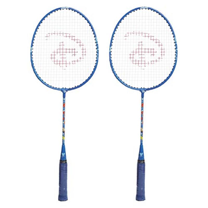 

Mesuca DD1003-A Mickey Badminton Rackets with 3/4 Cover, 59cm, Blue