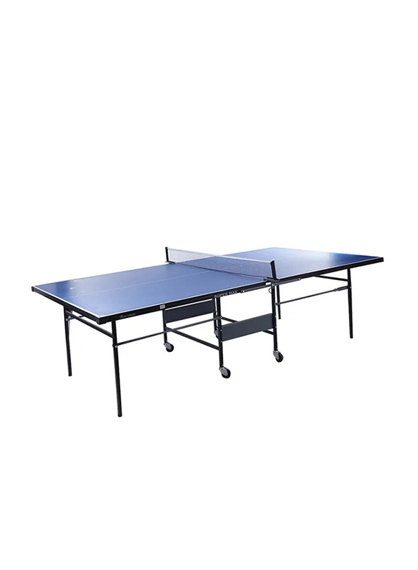 

TA Sport Super Max Folding Table Tennis Table, Blue/Silver