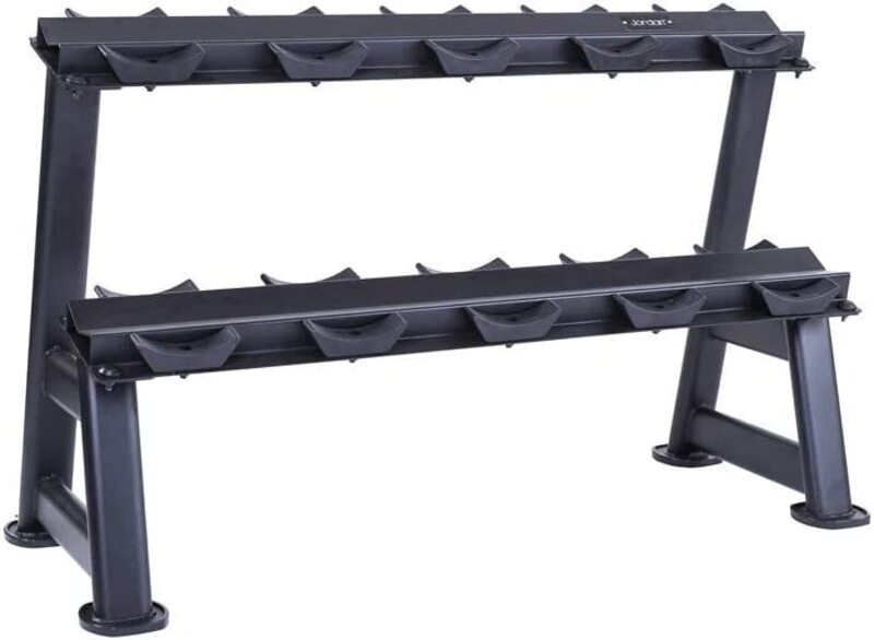 

TA Sport 5 Pair Dumbbell Rack, Dr104, Black