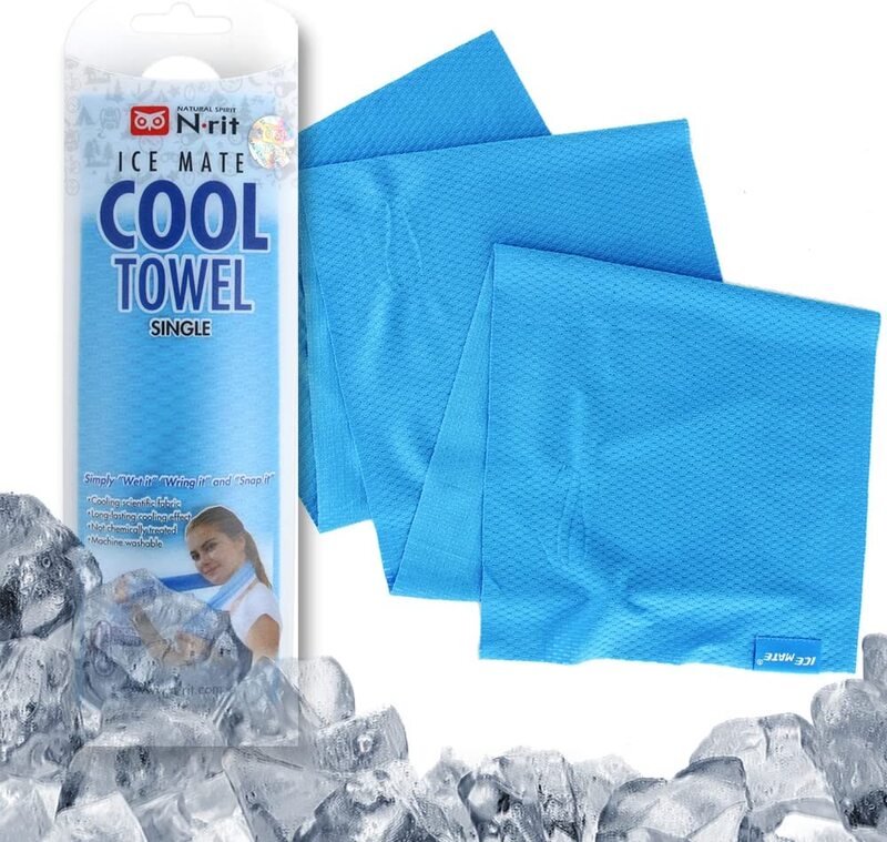 

N.rit 20 x 100cm Icemate Single Cool Towel, Blue