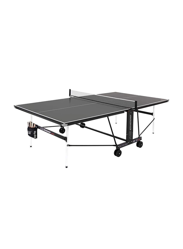 Enebe Mesa Match X2 Chrome Table Tennis Table, 707015, Black