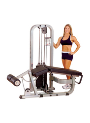 Body Solid SLC400/3 Sel Leg Curl Machine, Silver/Black