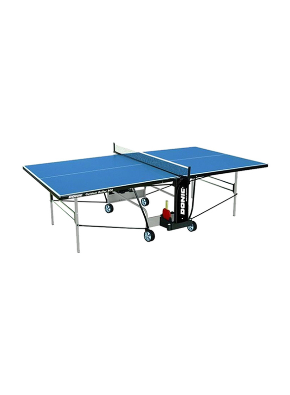 

Donic Indoor Roller 800 Table Tennis Table, Blue