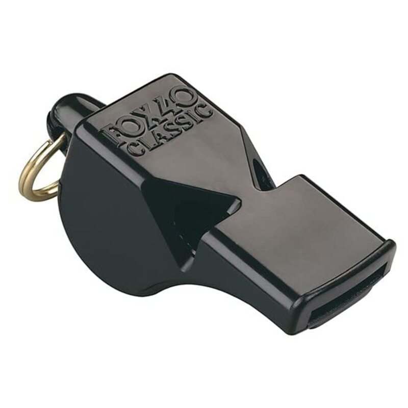 

Fox 40 Classic Safety Whistle, 7930-0000, Black
