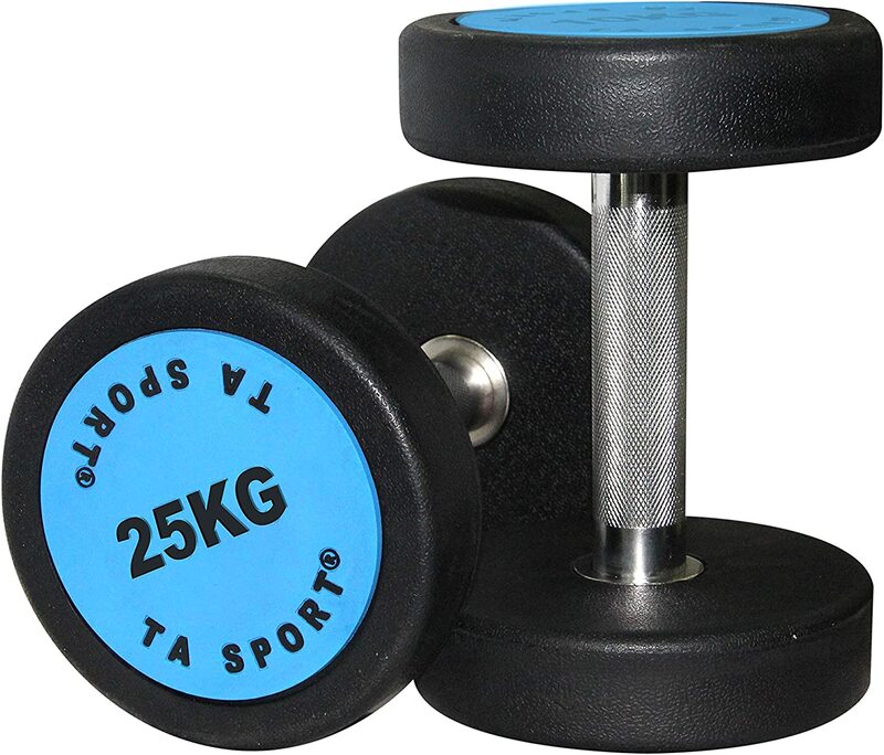 

Ta Sport Leader Sport Dumbbell Pair, 25KG, Black/Blue