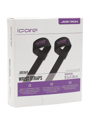 I Care Jorex Wrist Straps Tba, One Size, Black