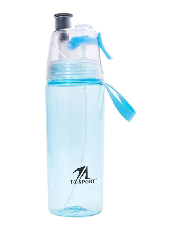 

TA Sport Sipper Water Bottle, 550ml, Blue