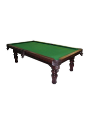 Georgia 9-Feet Billiard Table, Qx-102, Dark Red