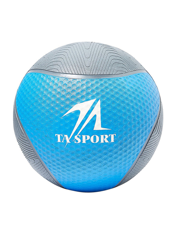 

TA Sport Premium Medicine Ball, 34060097, 10KG, Blue/Grey