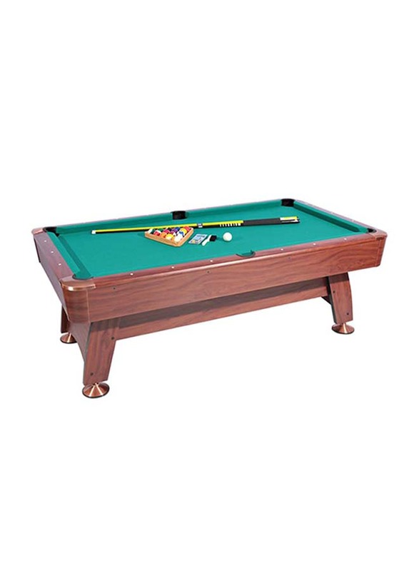 

Roma Italy 7-Feet Billiard Table with Accessories Set, Multicolor