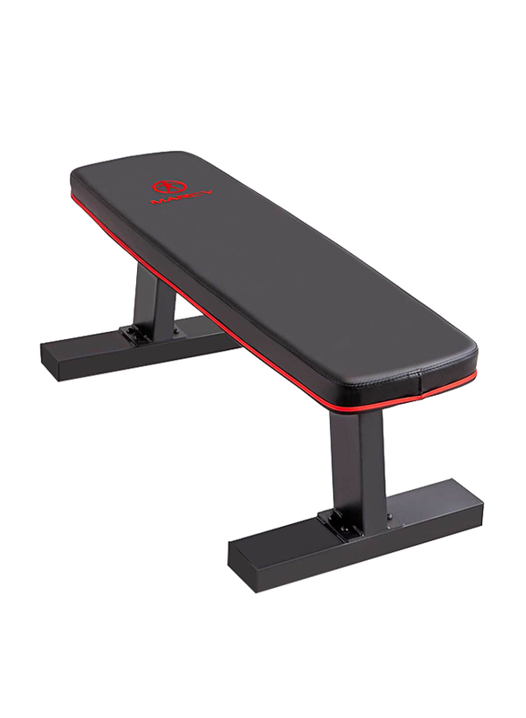 Marcy SB 10510 Fitness Flat Bench, Black