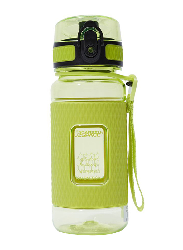 

Uzspace Plastic Water Bottle, 07030136-101, 370ml, Green