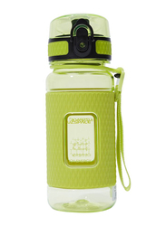 Uzspace Plastic Water Bottle, 07030136-101, 370ml, Green