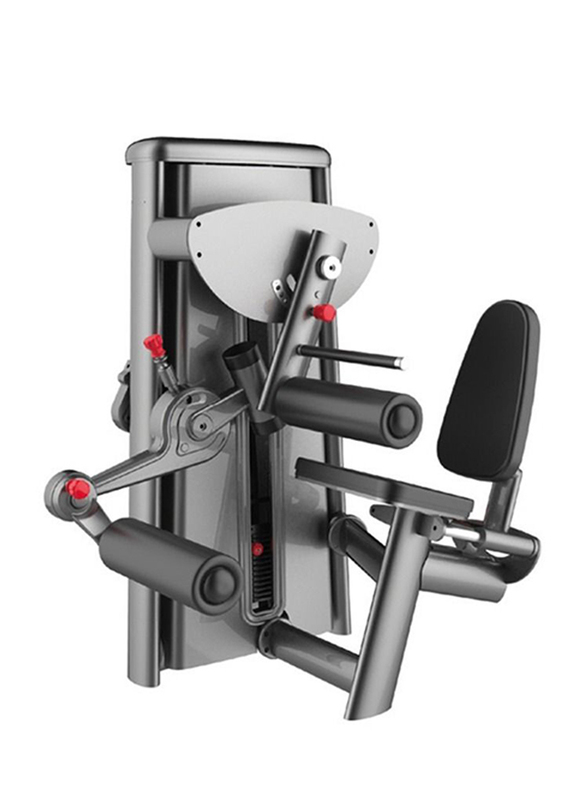 Gym80 Cn003003 Seated Leg Curl Machine, Grey/Black