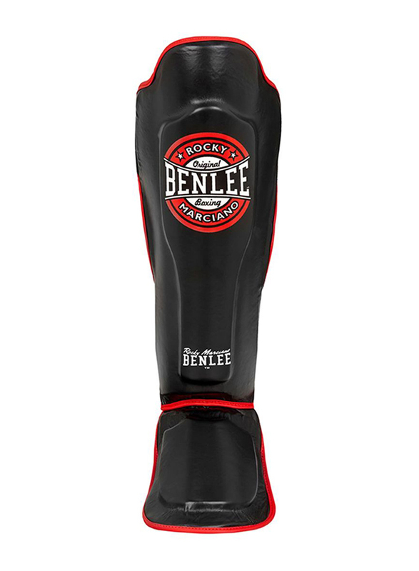 

Benlee Small/Medium Combat Sports Shin N Step Guard Buster, Red/Black