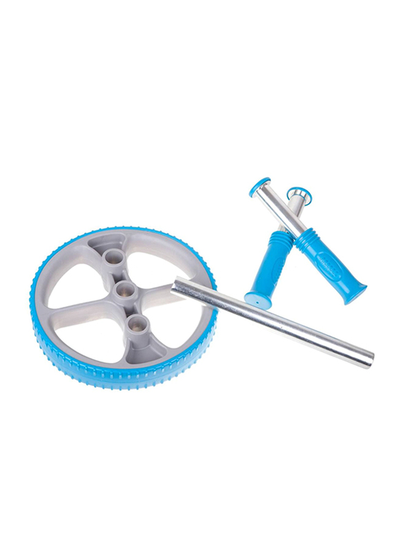 Joerex Multifunctional Exercise Wheel, Grey/Blue
