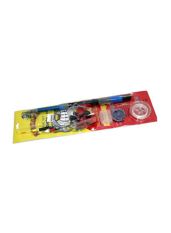 

Generic 2.1Meter Fibre Glass Fishing Set, 6 Piece, Multicolour