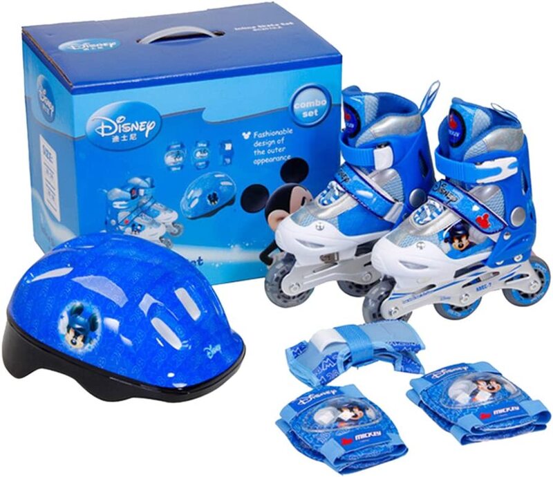 

Mesuca Disney Roller Skate With Helmet & Protector, Ages 6+