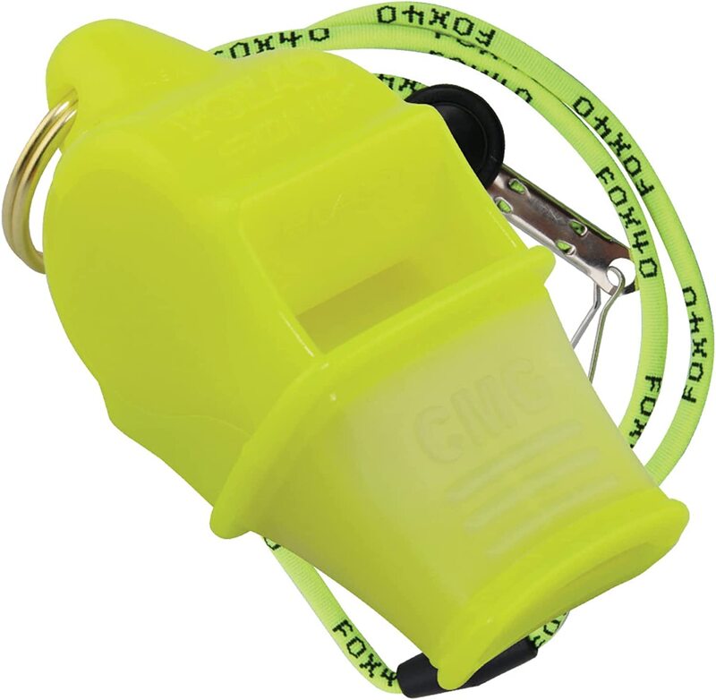 

Fox 40 Sonik Blast Cmg Safety Whistle, 9203-1308, Neon