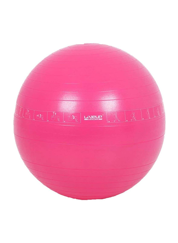 

Liveup Sports LiveUp Yoga Ball, 65cm, Pink