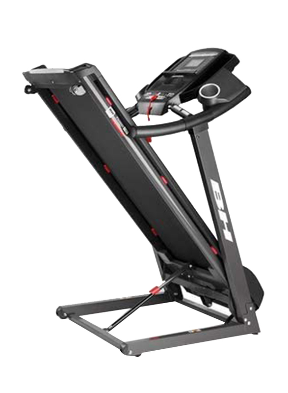 BH Fitness Pioneer Treadmill, 162cm, Grey/Black