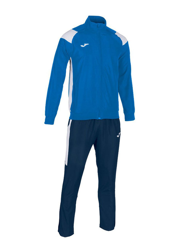

Joma Micro Crew III Long Sleeve Unisex Tracksuit, Extra Large, Blue