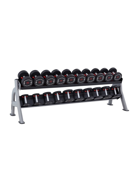 

Body Solid Neo 2nd Tier Dumbbell Rack, Black