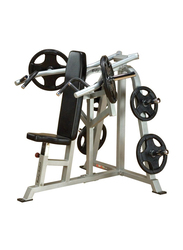 Body Solid Leverage Shoulder Press, Black/Silver