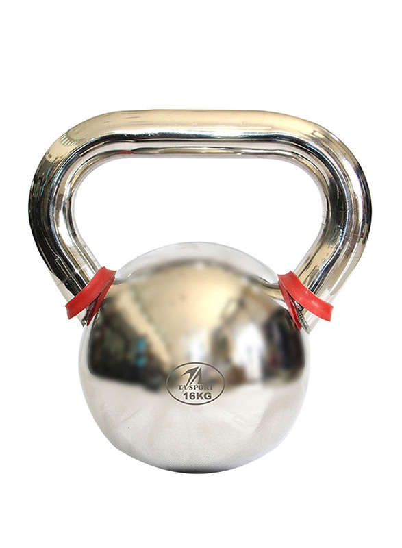 

TA Sport Kettlebell, 16KG, Chrome Silver